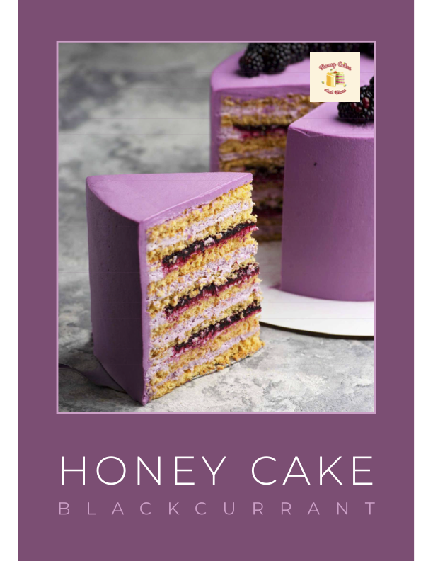 Black Currant Honey Cake